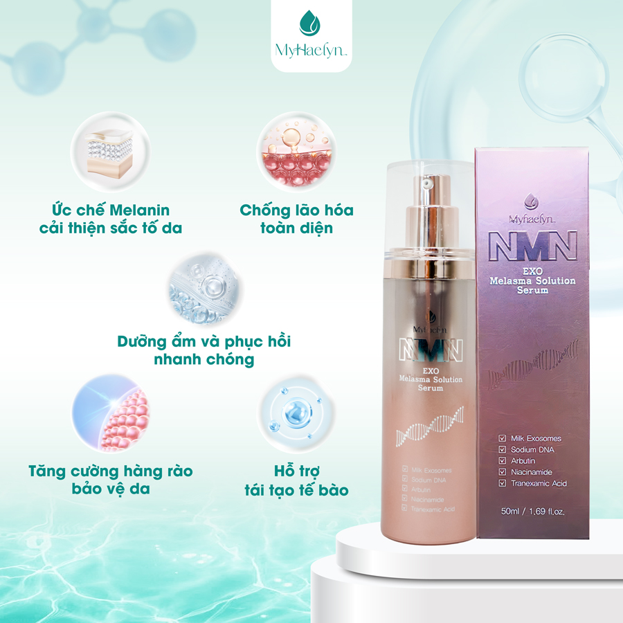 Serum MyHaelyn NMN - Phục hồi & tái tạo da từ gốc