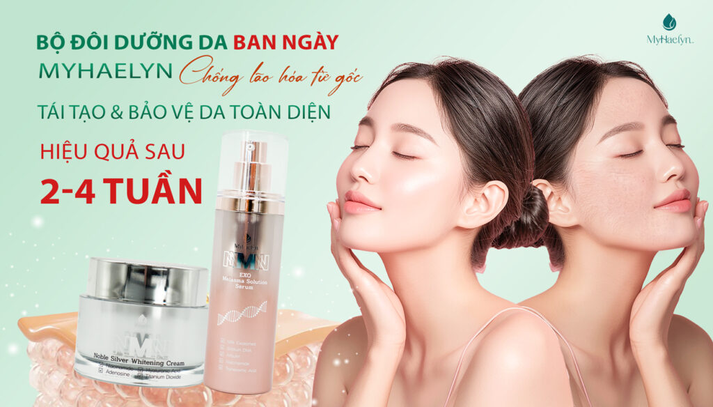 Bộ đôi dưỡng da ban ngày MyHaelyn - Chống lão hóa & bảo vệ da toàn diện