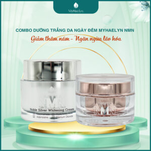 Bộ Sản Phẩm Kem Dưỡng Trắng Da Ngày Và Đêm MyHaelyn NMN