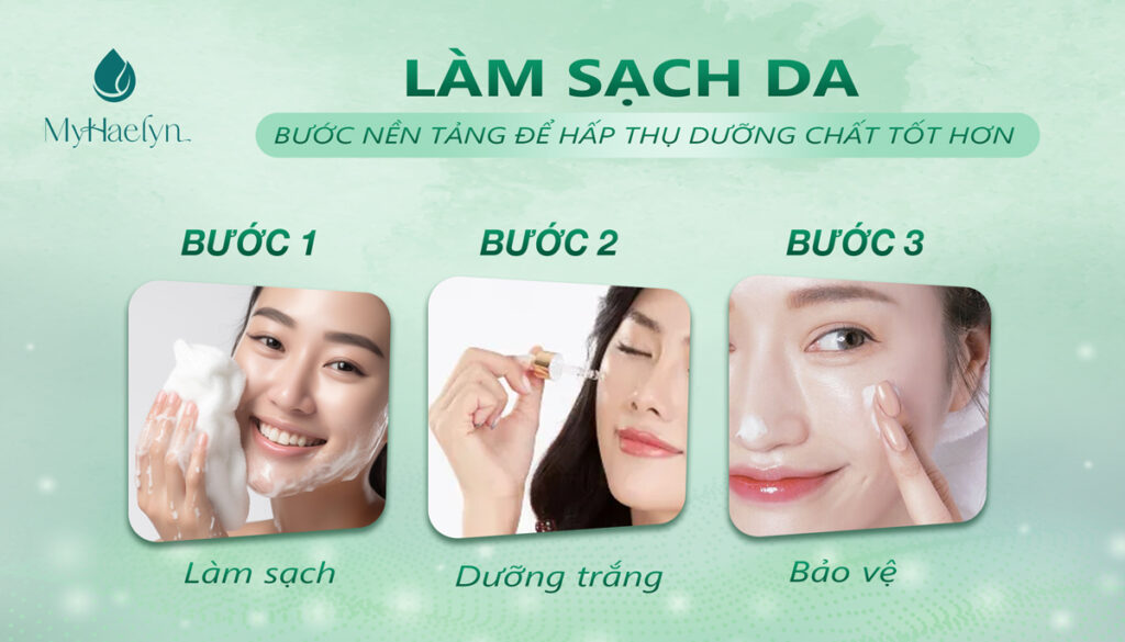 Quy trình dưỡng trắng da tối ưu