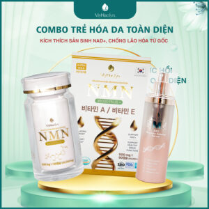 Combo Trẻ Hóa Da Toàn Diện - Viên Uống NMN 36000 & Serum NMN Exosome