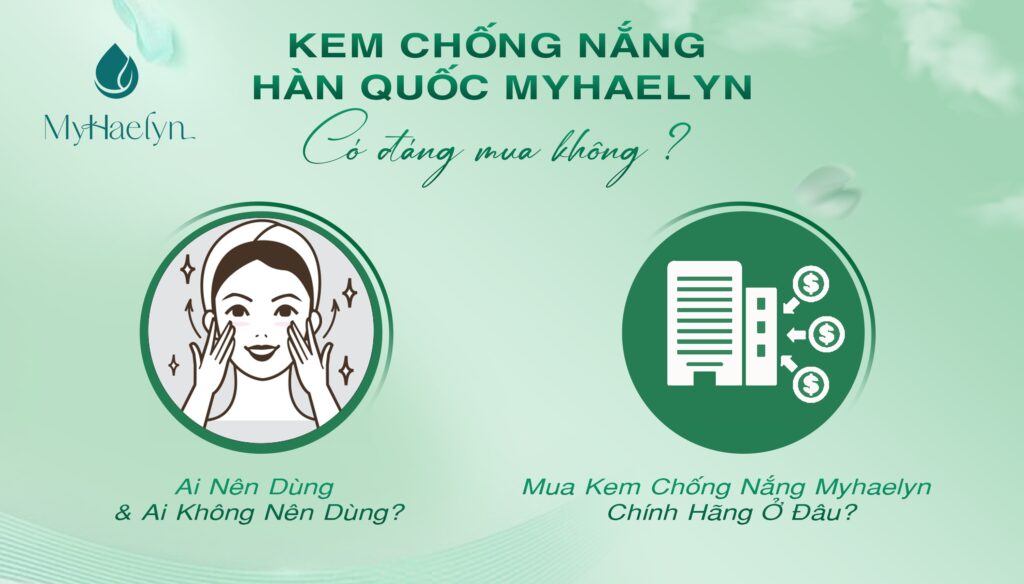 Câu hỏi thường gặp về kem chống nắng Hàn Quốc MyHaelyn