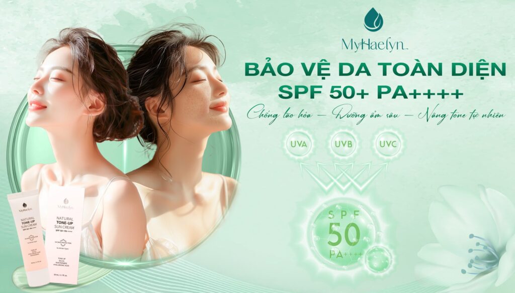 Công dụng nổi bật kem chống nắng vật lý MyHaelyn