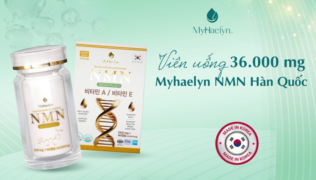Viên uống 36000mg MyHaelyn NMN Hàn Quốc