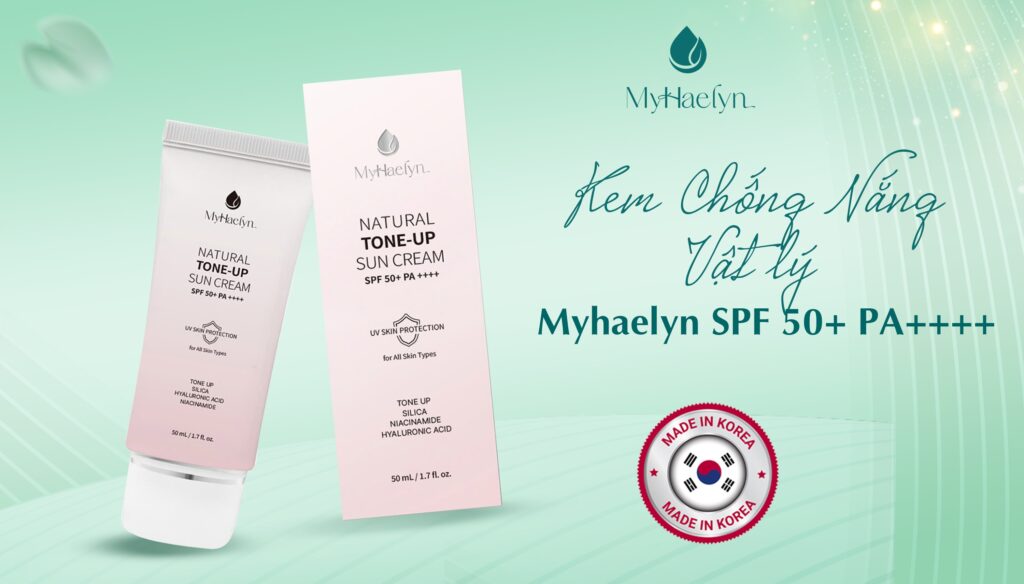 Review kem chống nắng Hàn Quốc cho da nhạy cảm