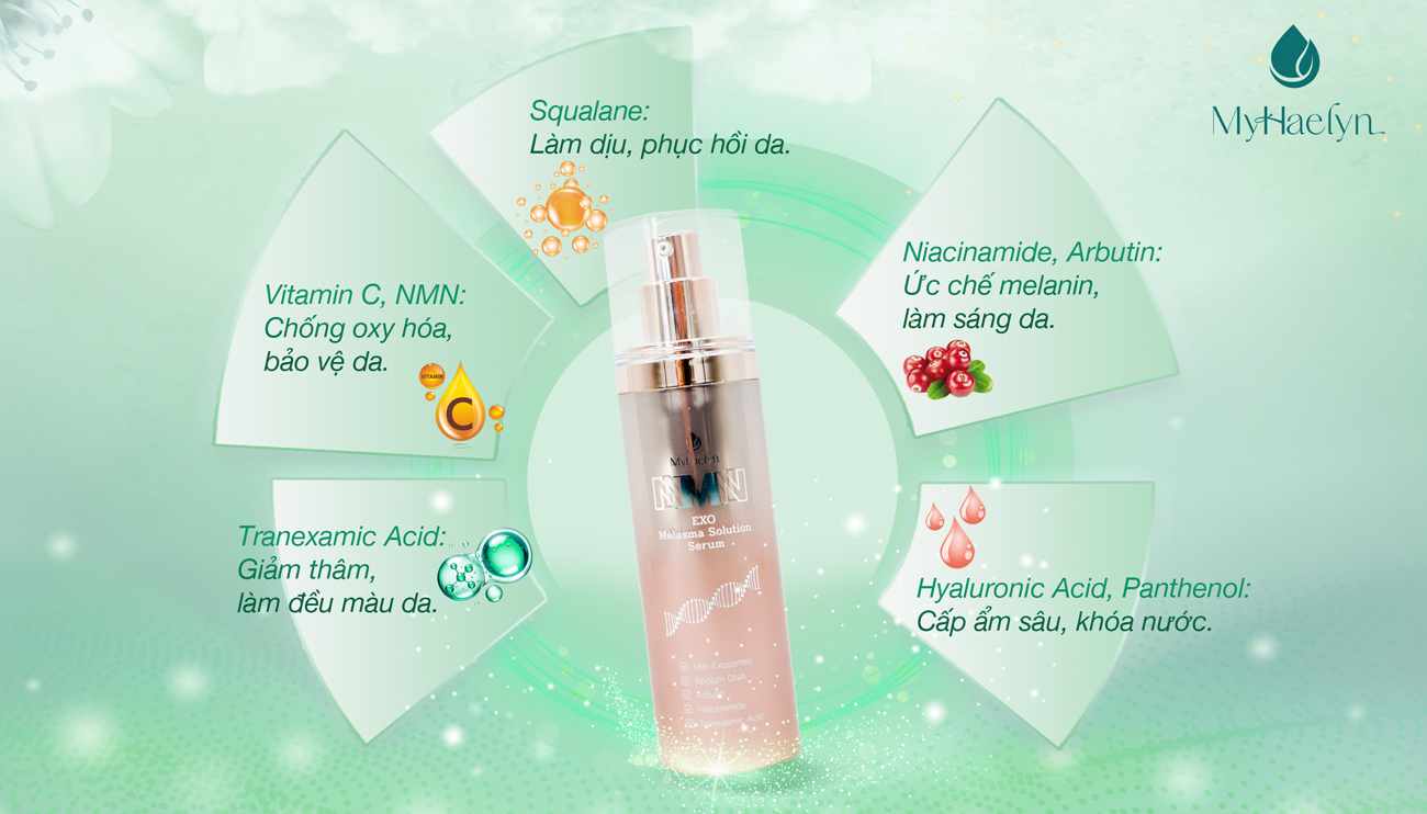 Serum trắng da MyHaelyn NMN Exosome