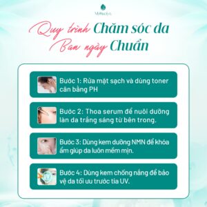 Quy trình chăm sóc da ban ngày chuẩn
