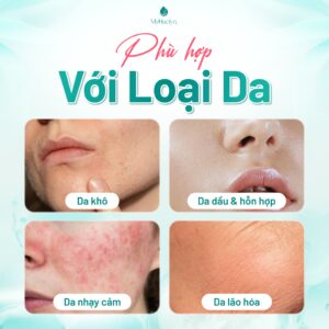Combo chăm sóc da ban ngày MyHaelyn phù hợp với mọi loại da