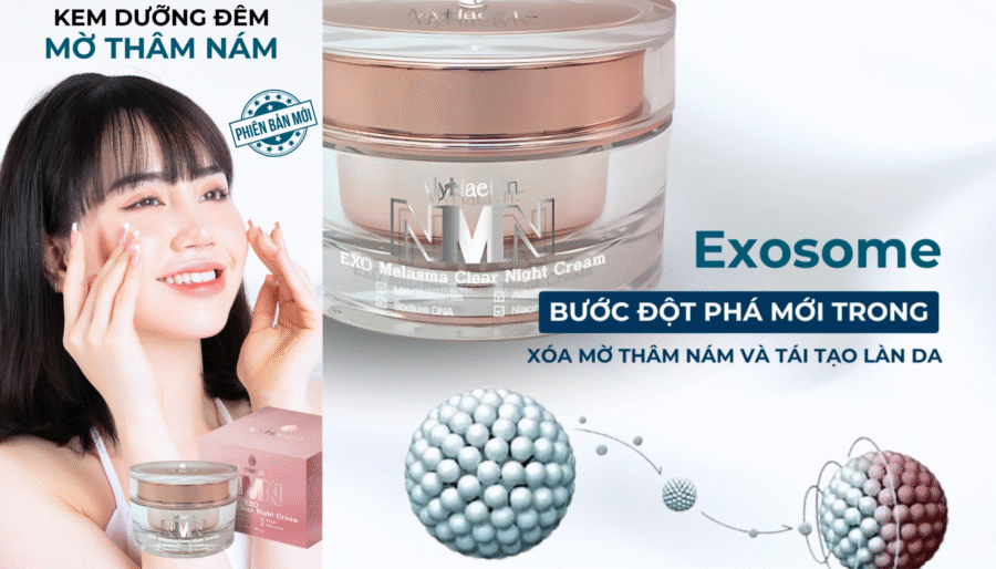 Công nghệ Exosome - Đột phá hiệu quả mờ thâm nám