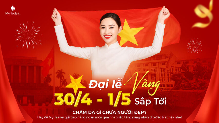 MyHaelyn siêu sale mừng Đại lễ 30/4 - 1/5