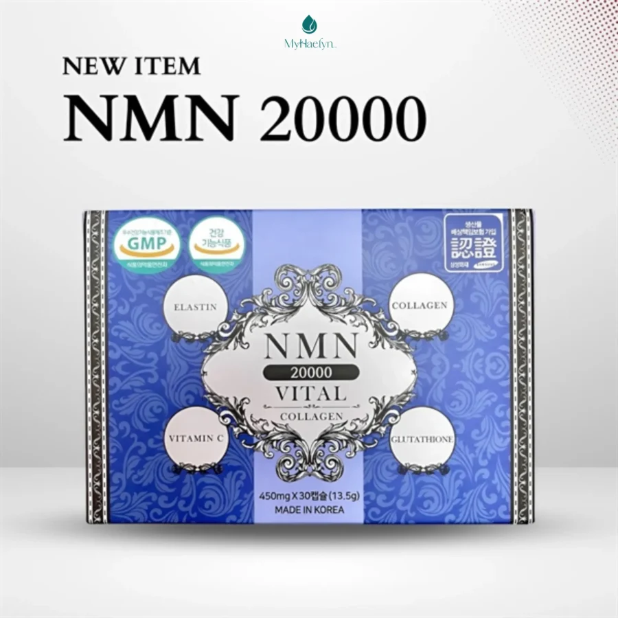 Viên Uống NMN 20000 Vita Collagen Hàn Quốc Cao Cấp