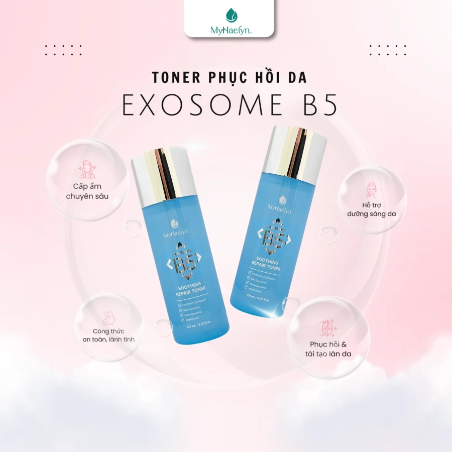 Sử dụng toner cân bằng pH và cấp ẩm cho làn da
