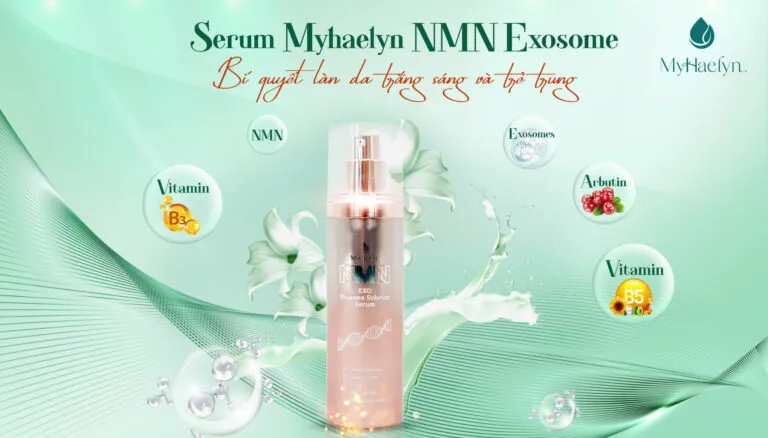 Serum MyHaelyn là sản phẩm không thể thiếu trong chu trình dưỡng trắng da chuẩn Hàn