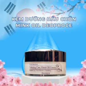 Kem Dưỡng Dầu Chồn Mink Oil Deoproce 100g