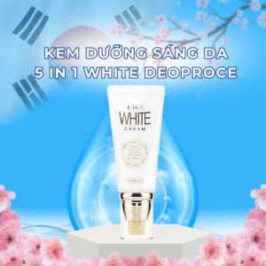 Kem Dưỡng Sáng Da 5 In 1 White Deoproce 50g