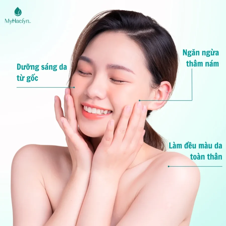 Viên uống trắng da giúp nuôi dưỡng làn da sáng khỏe từ bên trong