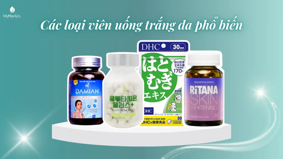 Khám Phá Thế Giới Viên Uống Trắng Da: Xu Hướng Làm Đẹp Mới Nhất 2025