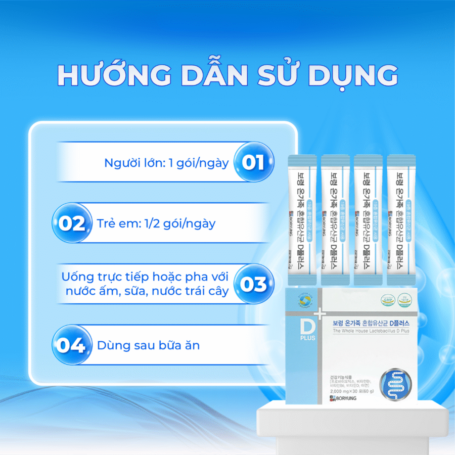 Cách dùng men tiêu hóa tổng hợp đối với từng đối tượng