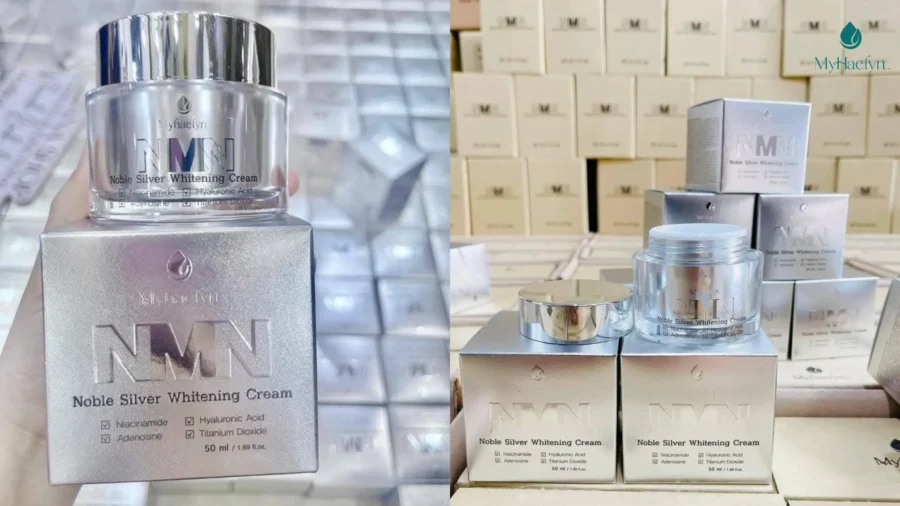 Bao bì kem NMN chính hãng được in ấn sắc nét, chỉn chu