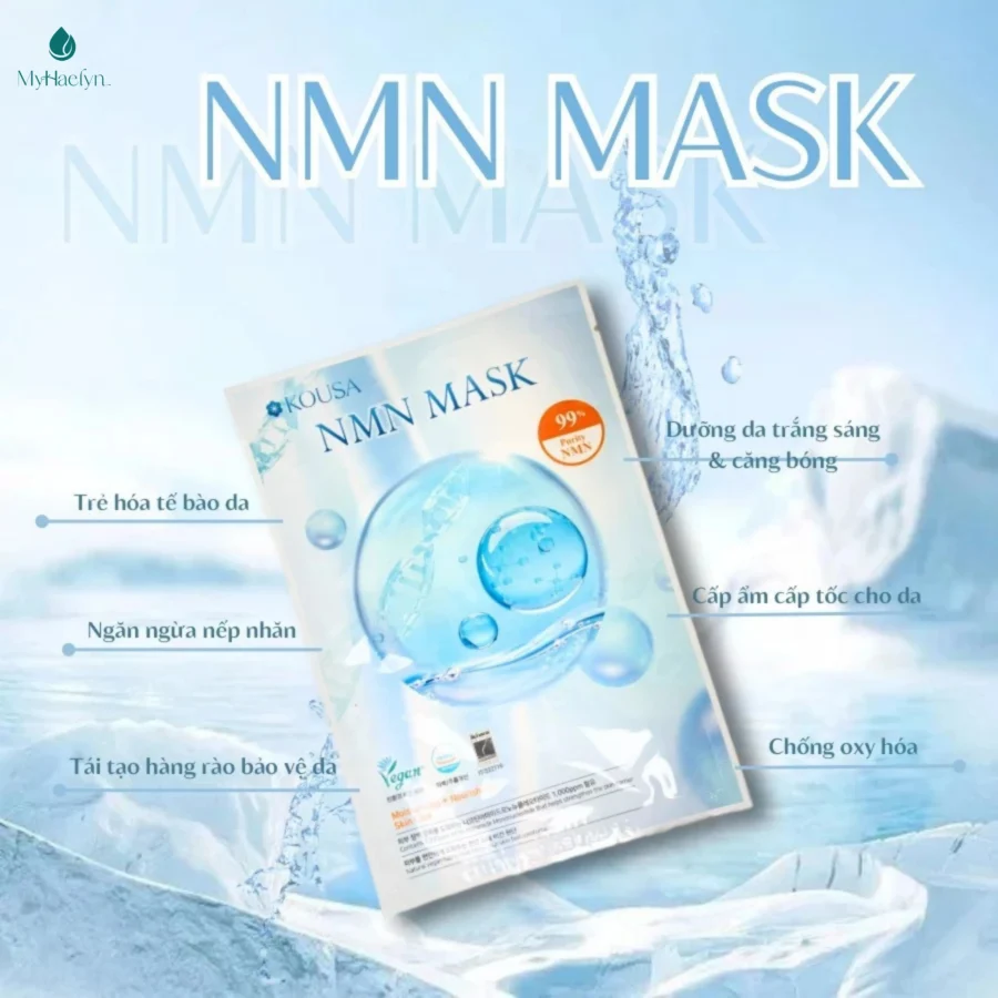 Mặt nạ NMN Hàn Quốc phổ biến hiện nay