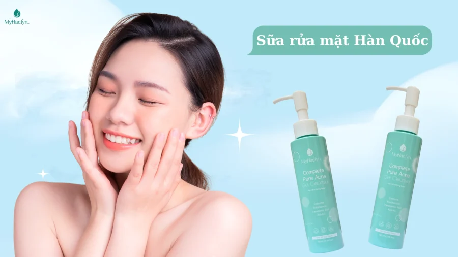 Sữa rửa mặt lý tưởng cho mọi loại da
