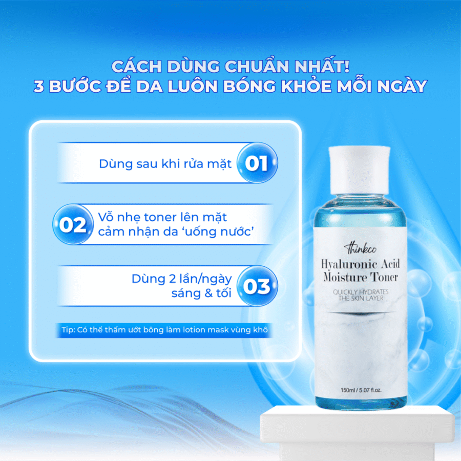 Cách sử dụng toner Thinkco đúng chuẩn