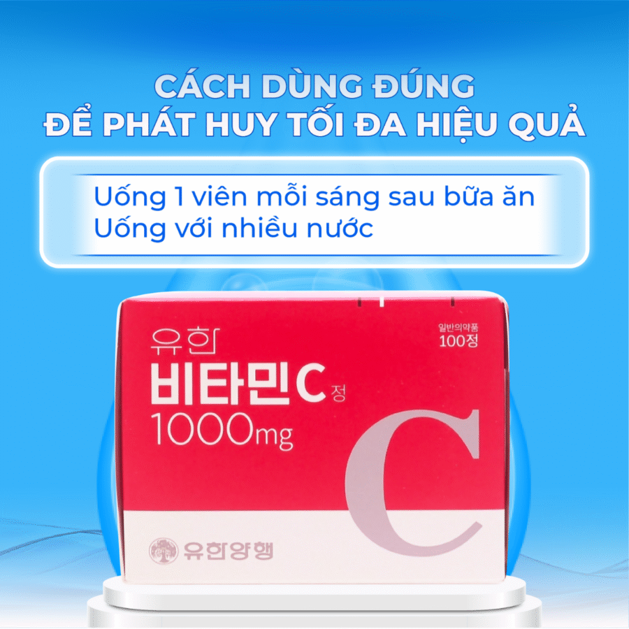 Cách dùng vitamin C nguyên chất đúng chuẩn