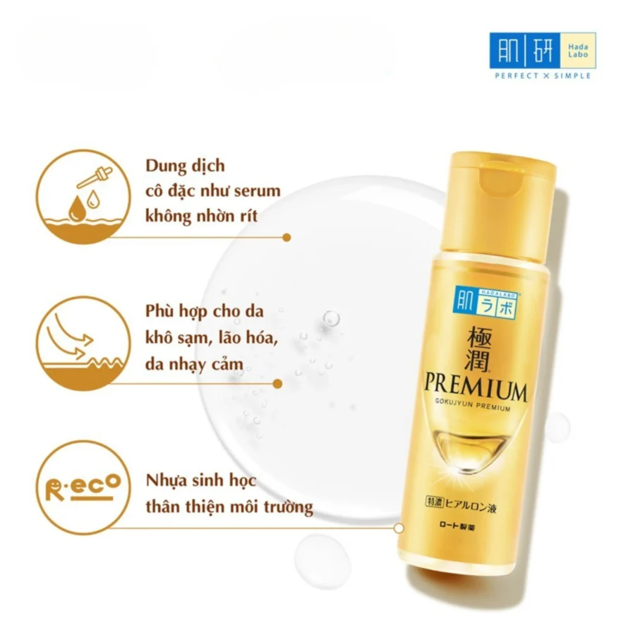 Nước dưỡng da Hada Labo Gokujyun Premium Hyaluronic Acid