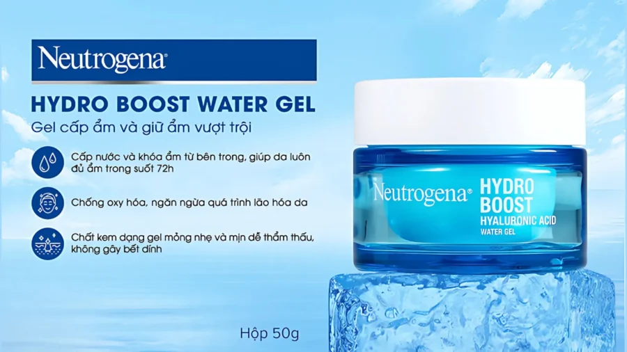 Kem dưỡng ẩm mùa lạnh cho da dầu Neutrogena Hydro Boost Gel-Cream