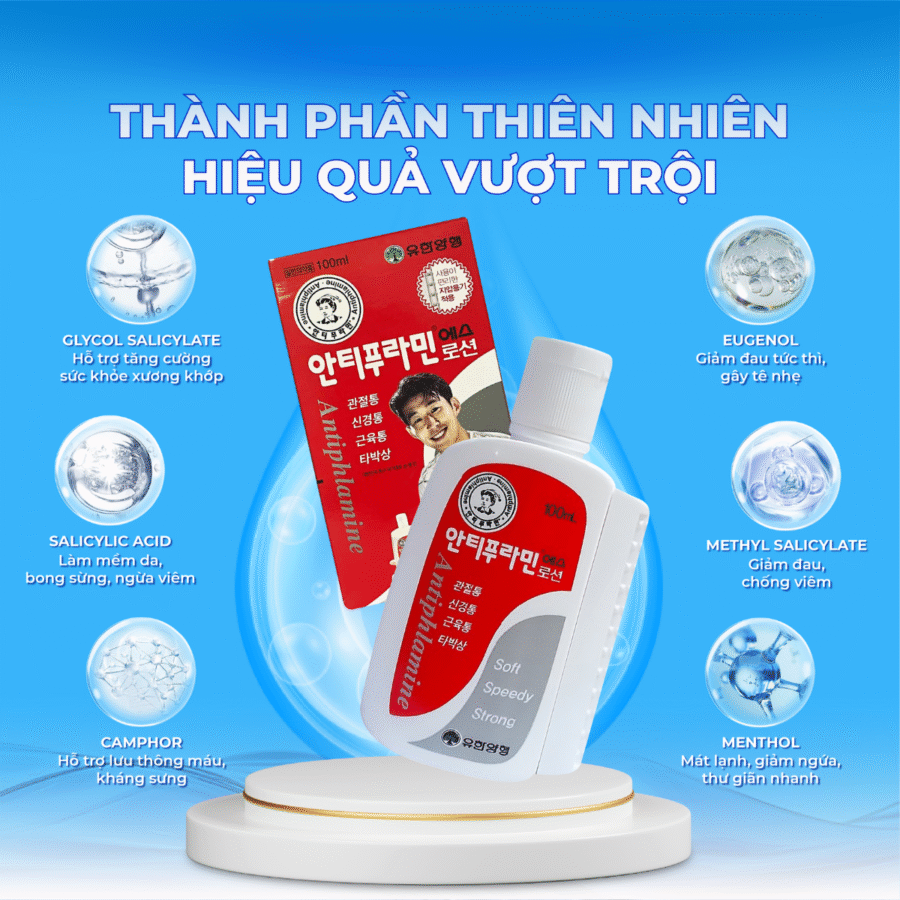 Công thức lành tính từ thiên nhiên mang đến hiệu quả vượt trội