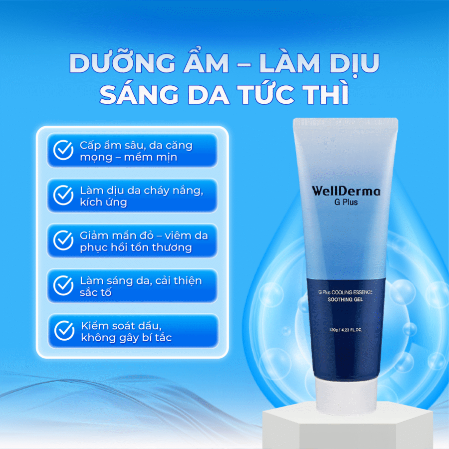 Dưỡng ẩm & nuôi dưỡng làn da sáng khỏe tự nhiên