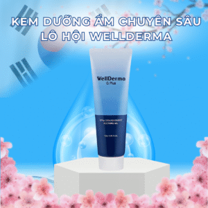 Kem Dưỡng Ẩm Chuyên Sâu Lô Hội WellDerma 120g