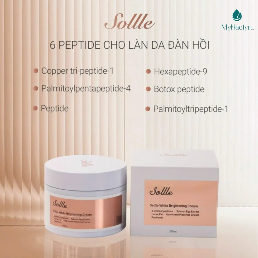 Kem dưỡng trắng toàn thân cao cấp Sollle