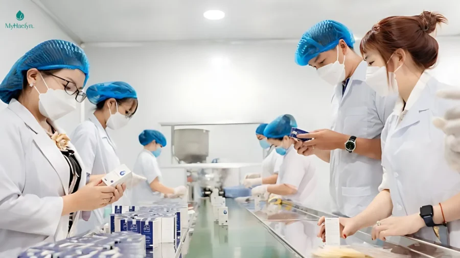 Công nghệ sản xuất mỹ phẩm Hàn Quốc hiện đại hàng đầu