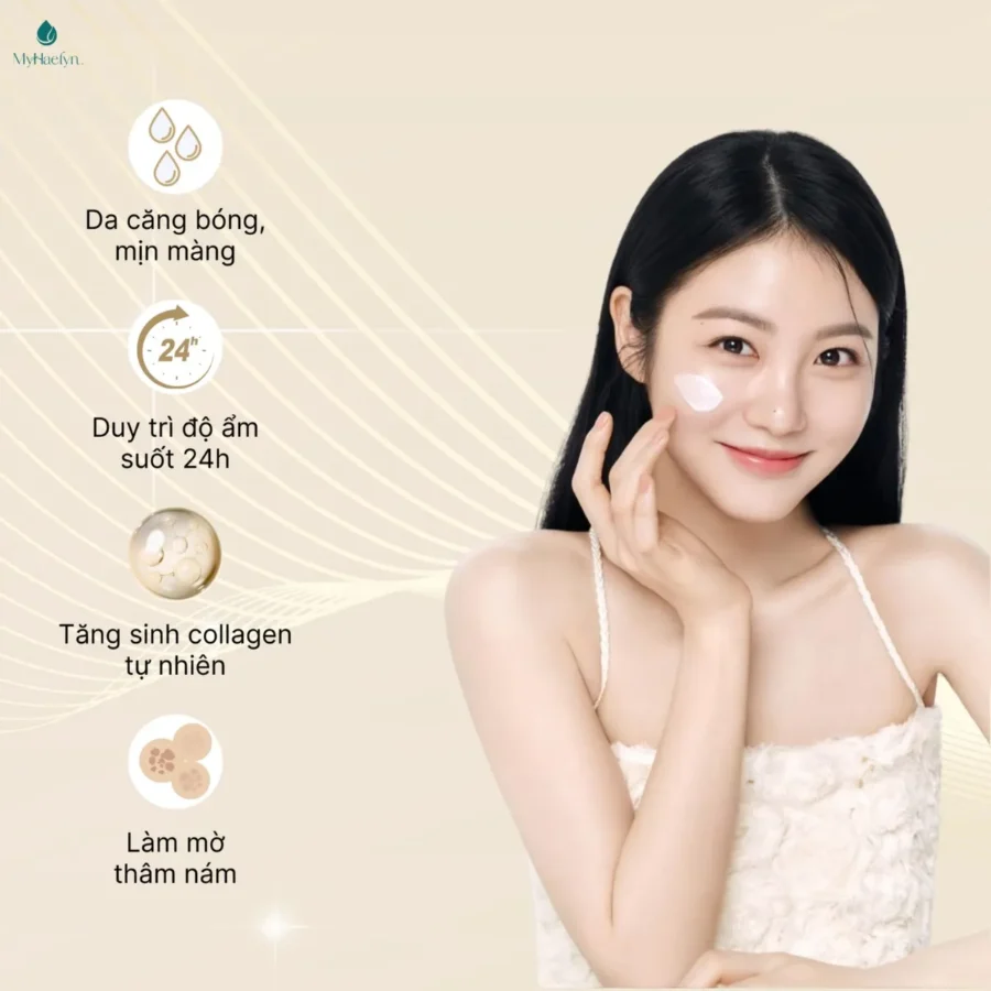 Một sản phẩm kem dưỡng có thể tích hợp nhiều công dụng dưỡng da