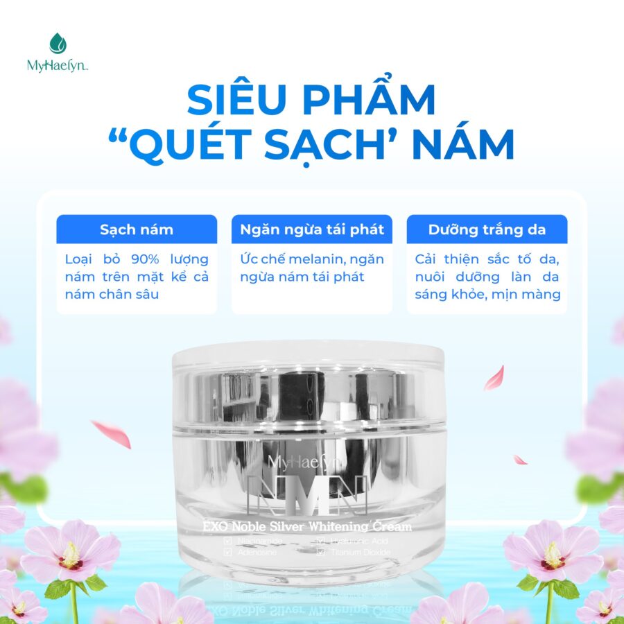 Siêu phẩm quét sạch nám giúp làn da mịn màng, trắng khỏe