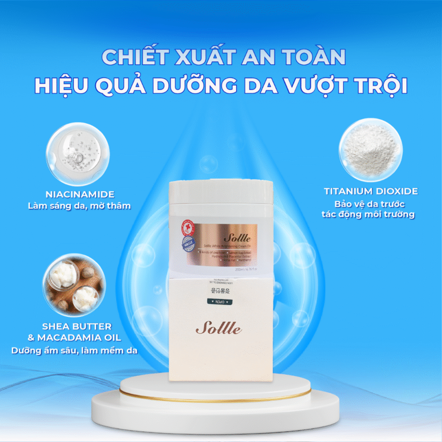 Thành phần thiên nhiên an toàn, chăm sóc da hiệu quả