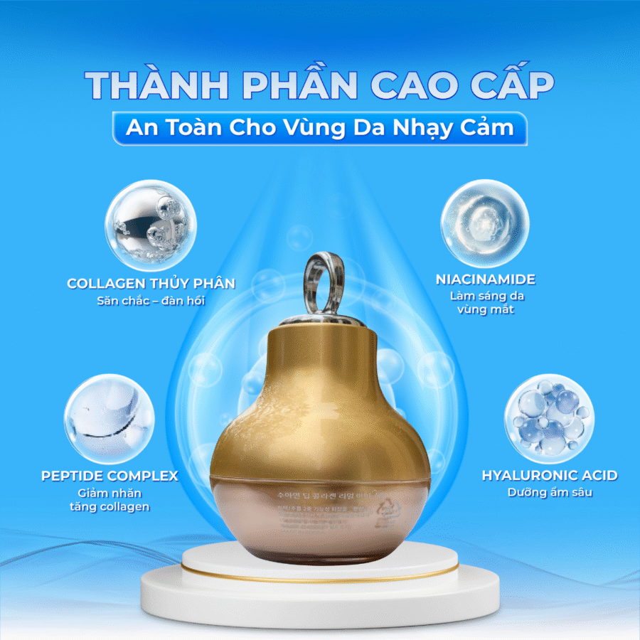 Thành phần cao cấp chăm sóc da hiệu quả