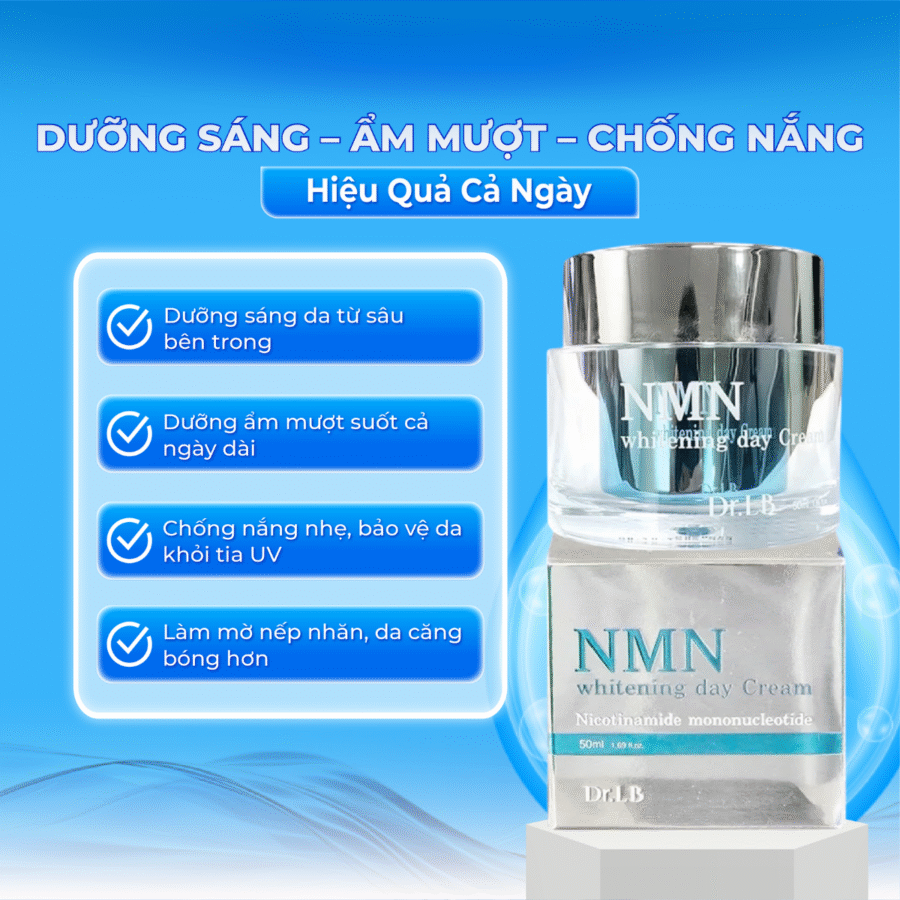 Công dụng chính của kem dưỡng ban ngày Dr.LB