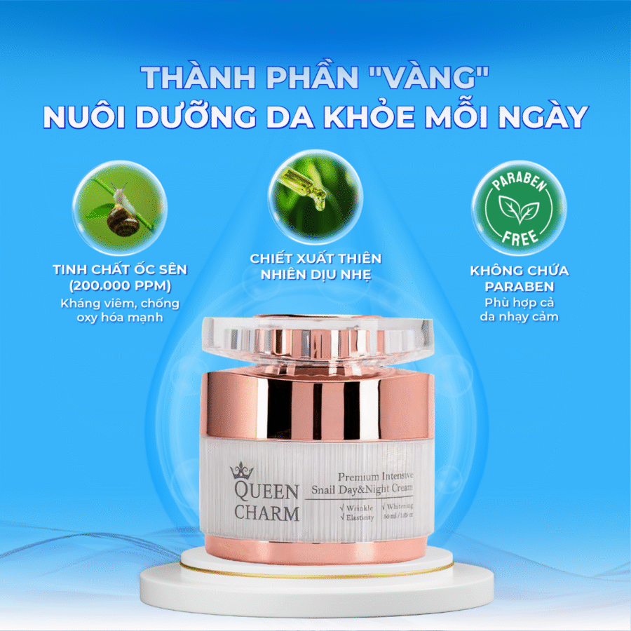 Thành phần vàng nuôi dưỡng làn da khỏe mỗi ngày