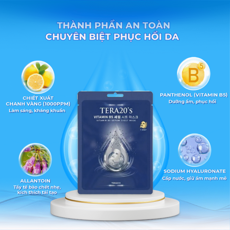 Công thức an toàn, lành tính, phù hợp với da nhạy cảm