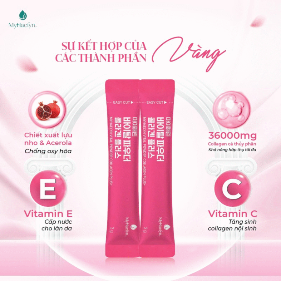 Hoạt chất vàng nuôi dưỡng làn da khỏe đẹp