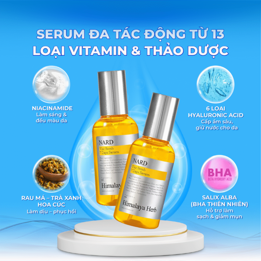 Công thức giàu dưỡng chất từ các loại thảo dược và vitamin
