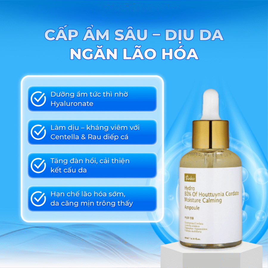 Công dụng vượt trội của serum cấp ẩm ThinkCo