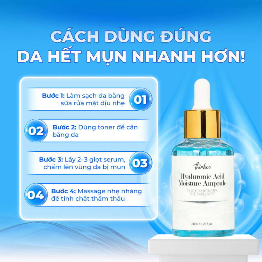 Quy trình chăm sóc da mụn tối ưu