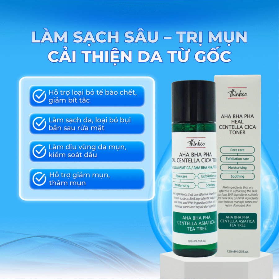 Thải độc, trị mục, phục hồi làn da tổn thương