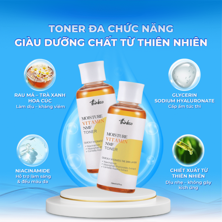 Công thức kết hợp các dưỡng chất vàng nuôi dưỡng da khỏe mạnh