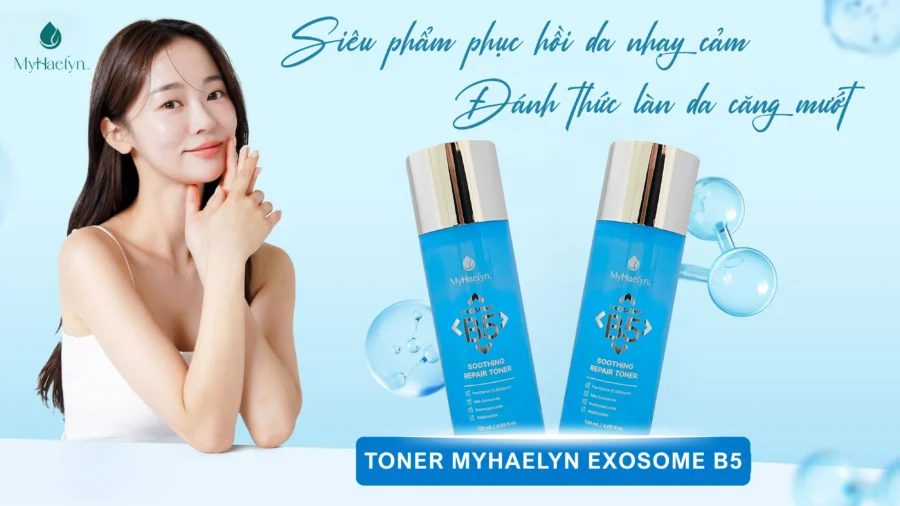 Exosome B5 - Giải pháp phục hồi làn da nhạy cảm từ gốc
