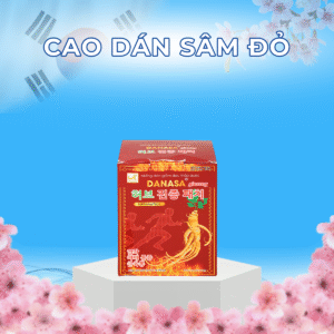 Cao Dán Sâm Đỏ