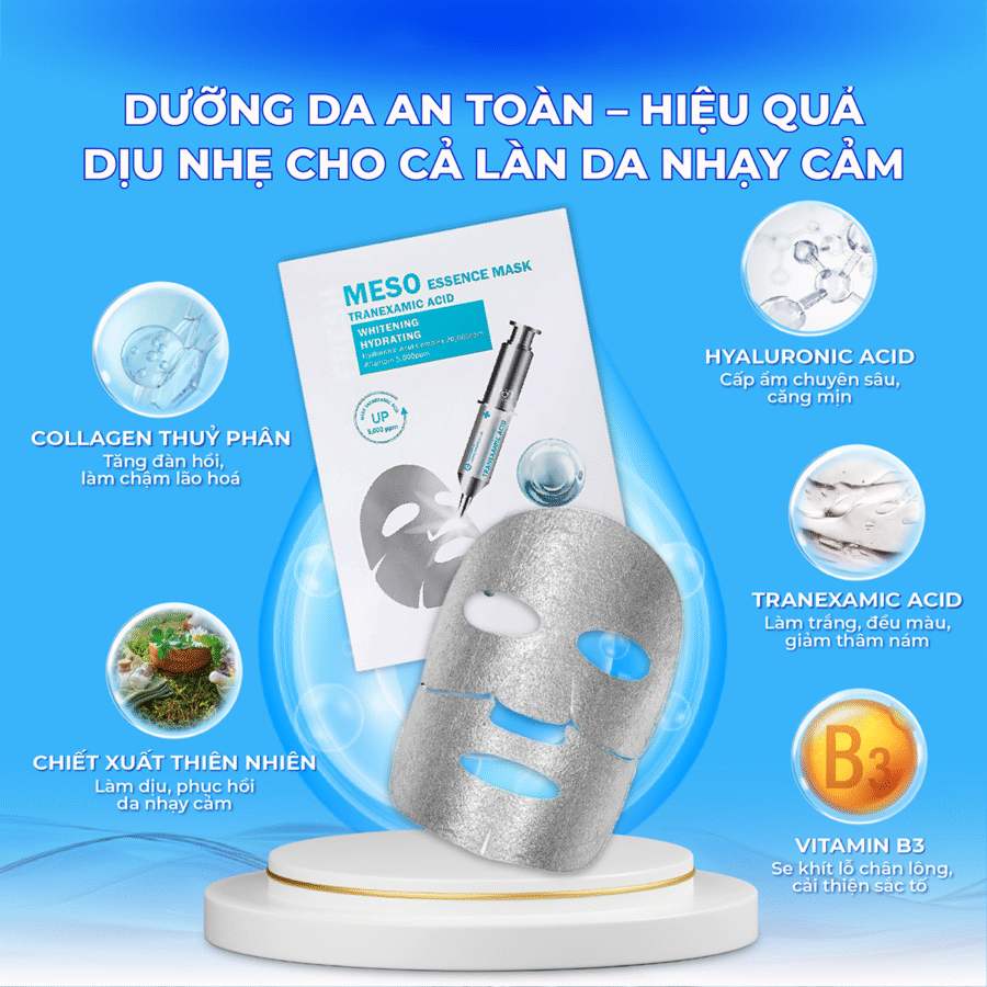 Thành phần chính của Mặt Nạ Meso Tranexamic Acid